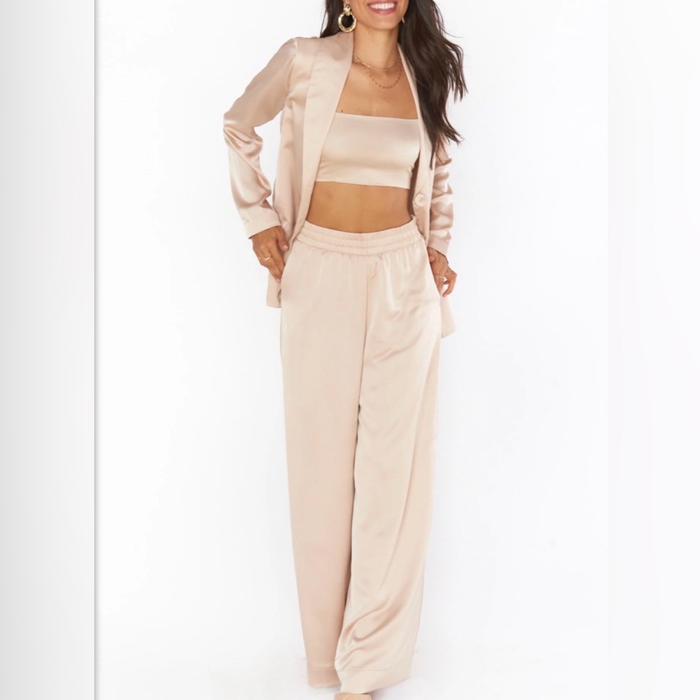 Show Me Your MuMu Cream Blazer & Suit Set - Picture 4 of 5